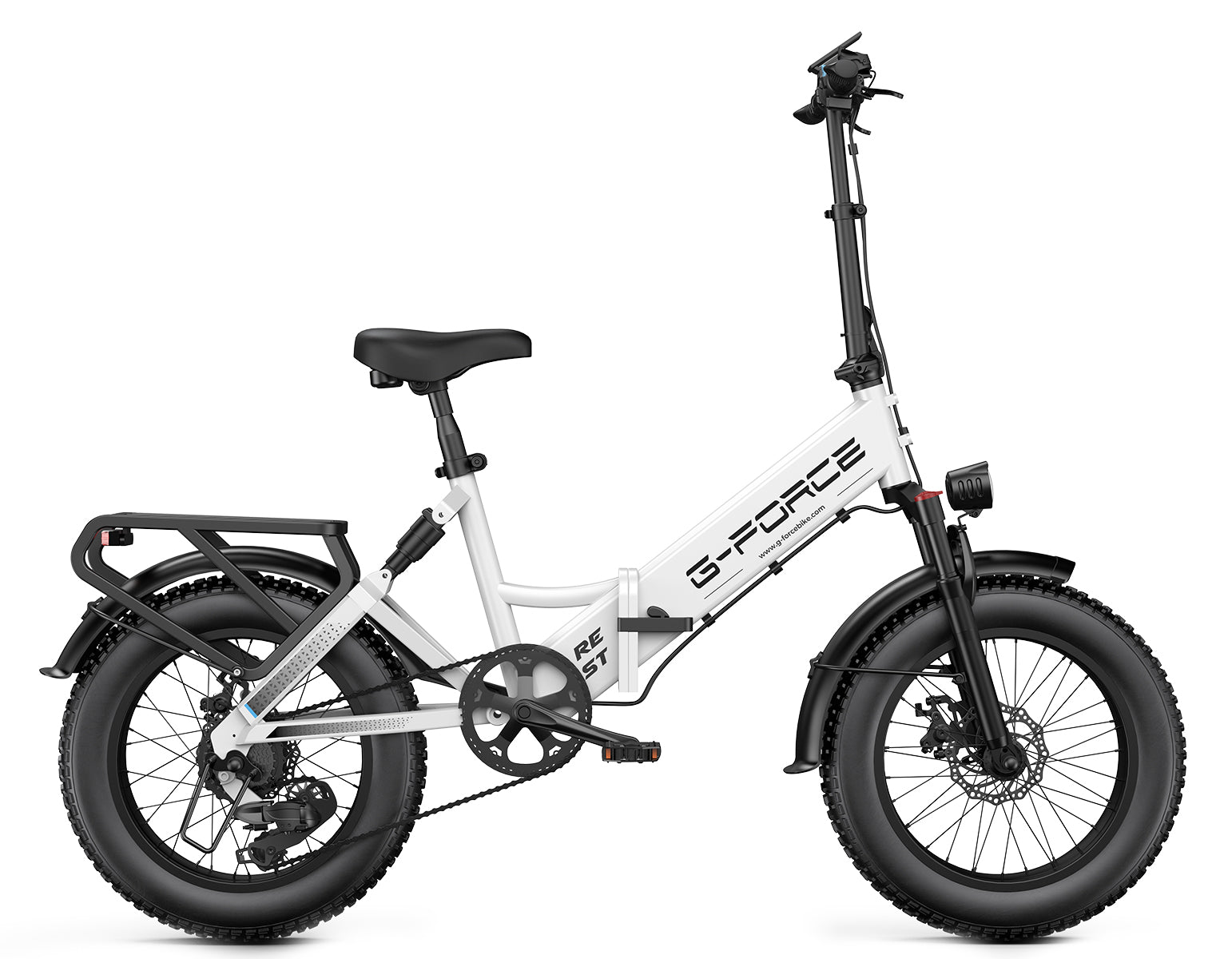 G Force RE ST Step Thru Ebike Dual Suspension Foldable Fat Tire All Terrain Electric Bike G FORCEBIKE EU