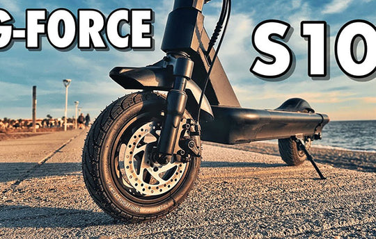 Revisión del patinete eléctrico G-Force S10: ¡800 W, 40 km/h!