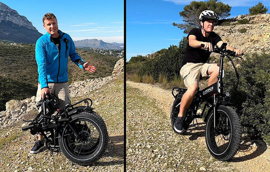 G-Force T42 Review. A Great Foldable 750W eBike